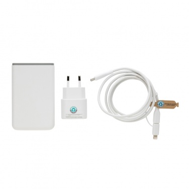 Logotrade reklaamkingituse foto: Surge RCS taaskasutatud PET 20W tüüpi C 3 tk laadimiskomplekt