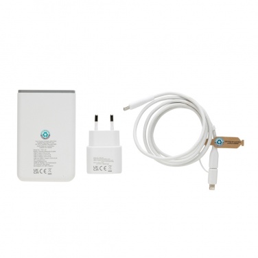 Logo trade meened foto: Surge RCS taaskasutatud PET 20W tüüpi C 3 tk laadimiskomplekt