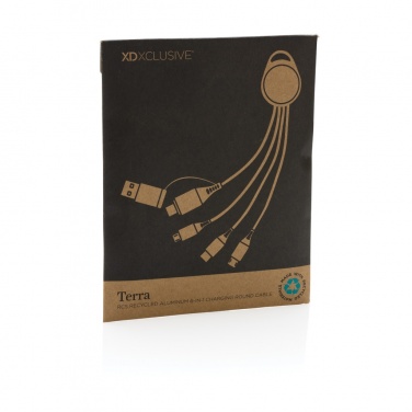 Logotrade reklaamkingi foto: Terra RCS taaskasutatud alumiiniumist 6-in-1 laadimiskaabel