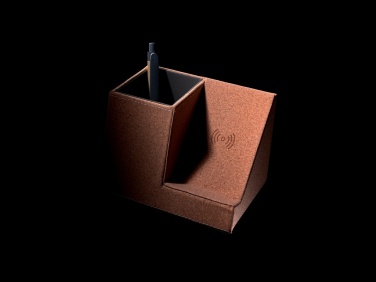 Logo trade ärikingi pilt: Korgist pliiatsihoidja ja 5W juhtmevaba laadija