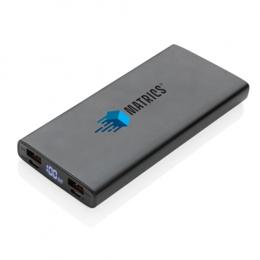 Logotrade firmakingitused pilt: Alumiiniumist 18 W 10 000 mAh PD Powerbank
