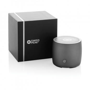 Logo trade ärikingitused foto: Swiss Peak RCS taaskasutatud alumiiniumist 3W bassikõlar