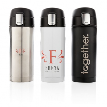 Logotrade firmakingituse foto: RCS Taaskasutatud roostevabast terasest kergesti lukustatav vaakumkruus