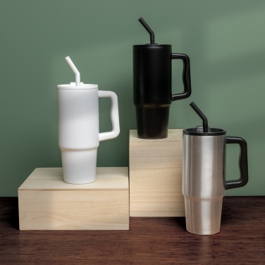 Logotrade reklaamkingituse foto: Embrace deluxe roostevabast terasest termoskruus, 900 ml