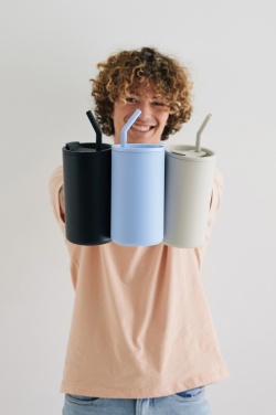 Logotrade ärikingituse foto: Cube RCS sertifikaadiga taaskasutatud terasest kruus 800ml