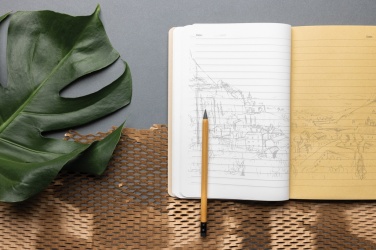 Logo trade ärikingid foto: Elowen A5 puuvaba märkmik