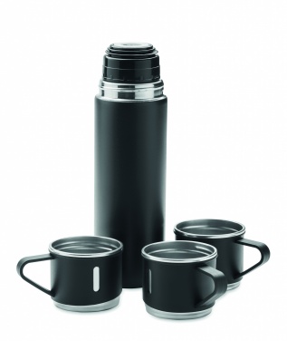 Logotrade firmakingituse foto: Kaheseinaline pudeli ja tassi komplekt