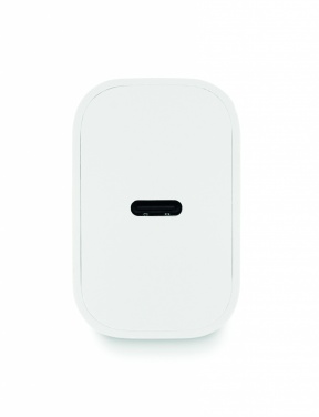 Logotrade ärikingid pilt: 20W 2-pordiline USB-laadija EU pistik