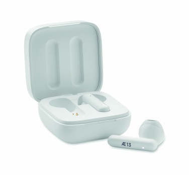 Logo trade firmakingituse pilt: TWS kõrvaklapid päikeselaadijaga