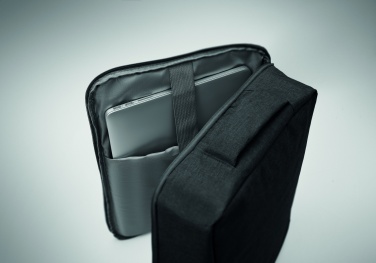 Logo trade reklaamkingi pilt: 15-tollise sülearvuti seljakott, valmistatud 300D RPET-st ja 210D RPET-voodriga