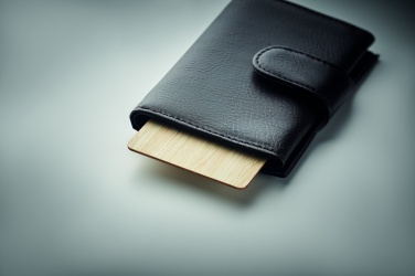 Logotrade reklaamkingituse foto: RFID-kaart bambusest materjalist