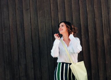 Logotrade meened pilt: Puuvillane ostukott 140gr/m²