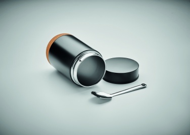 Logotrade firmakingitused pilt: Topeltseintega toidutermos lusikaga 400 ml