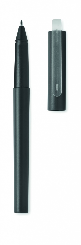 Logo trade reklaamtoote pilt: RPET sinise geeli tindiga pastapliiats