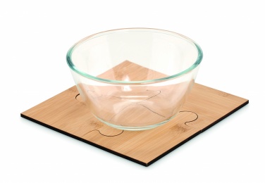 Logotrade firmakingitused pilt: Puzzle kujuliste tassialuste komplekt