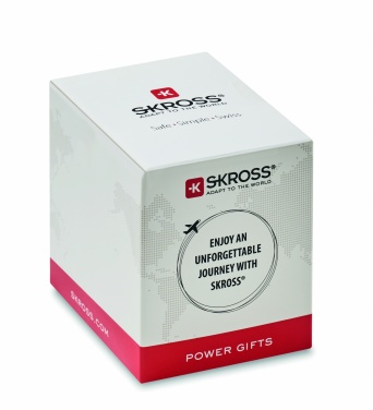 Logo trade reklaamkingituse pilt: Skross World to Europe USB 12W