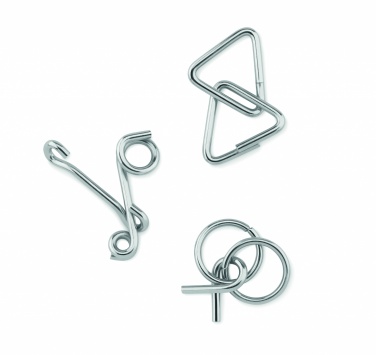 Logotrade firmakingitused pilt: Komplektis 3 metallist ajumängu