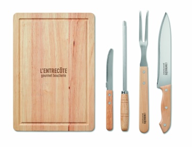 Logotrade firmakingituse foto: Komplektis 4 BBQ grillimistarvikut