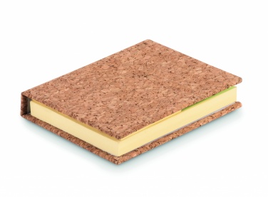 Logotrade meene foto: Korgist kleepuv märkmeplokk