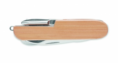 Logotrade firmakingituse foto: Mitme tööriistaga taskunuga bambusest