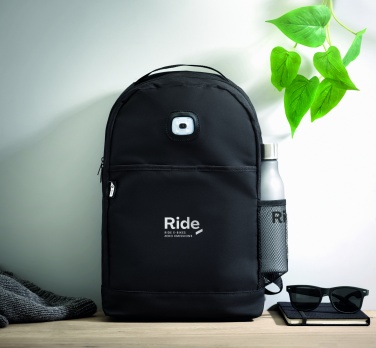 Logo trade firmakingitused foto: RPET & COB valgusega seljakott