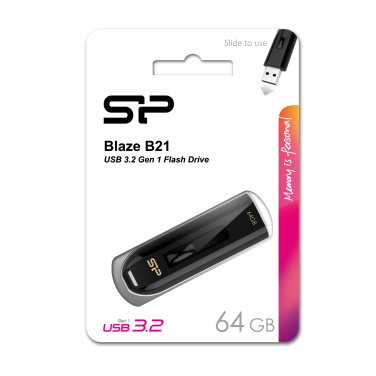 Logotrade reklaamkingid pilt: Pendrive Silicon Power Blaze B21 3.1