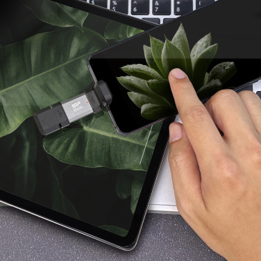 Logo trade firmakingid foto: Mälupulk Silicon Power Mobile – C51 3.2, 64GB