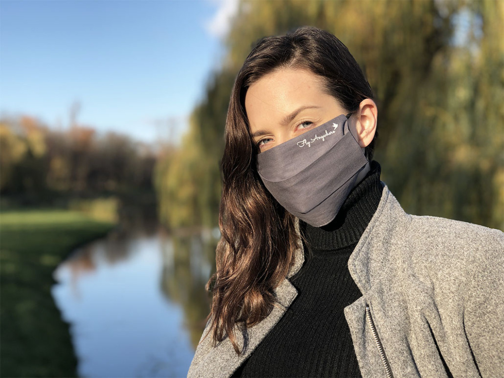 Logo trade reklaamtoote pilt: MERCURE puuvillane näomask 139016500