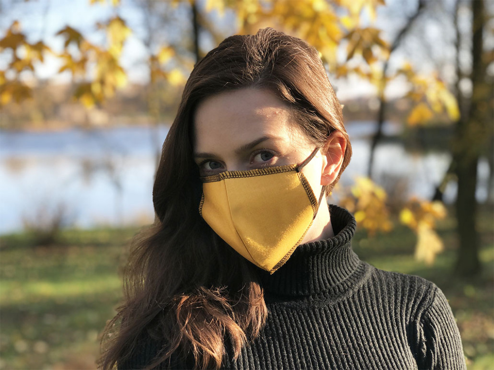 Logo trade firmakingituse pilt: BLACK-BLACK puuvillane näomask 140116500