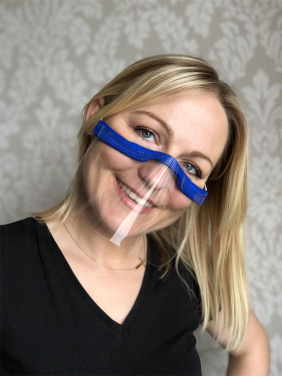 Logo trade ärikingi pilt: KALIPSO näokaitse - läbipaistev mask suu ja nina jaoks 1447162