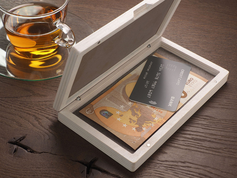 Logotrade reklaamkingitused pilt: Puidust arvelduskarp 1816121