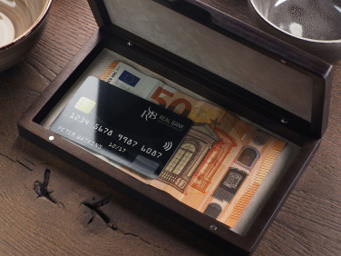 Logo trade ärikingituse pilt: Puidust arvelduskarp 1816121