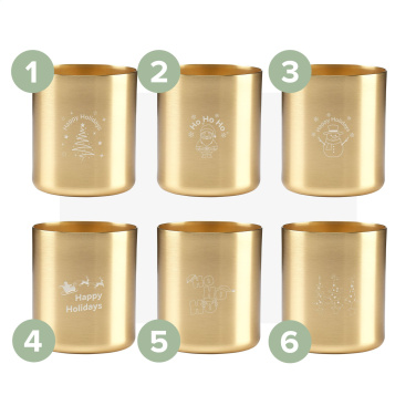 Logotrade firmakingid pilt: Woooshi lõhnaküünal True Wood X-Mas