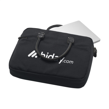 Logo trade ärikingi pilt: Denveri taaskasutatud lõuendist 15,6-tolline sülearvutikott