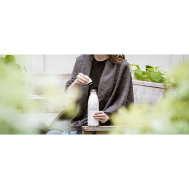 Logo trade reklaamkingituse pilt: Topflask Premium RCS taaskasutatud terasest joogipudel