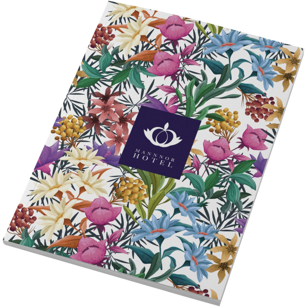 Logotrade firmakingituse foto: Novella Austen A5 pehmekaaneline märkmik - 50 lehte