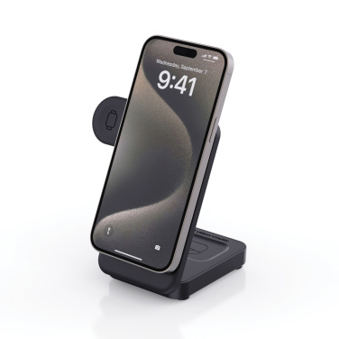 Logotrade firmakingituse foto: Urban Vitamin Arcadia RCS plastikust 15W 3in1 magnetiline laadija