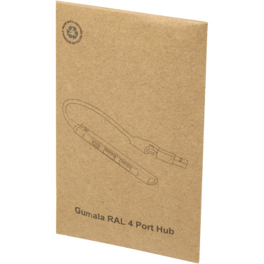 Logotrade firmakingi foto: Alkaid 4-pordiline USB-A ja Type-C jaotur kahe sisendiga