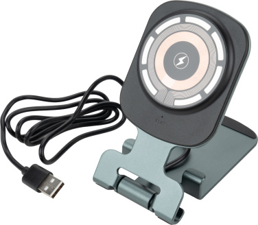 Logotrade reklaamkingid pilt: Telefonihoidik koos juhtmevaba laadijaga