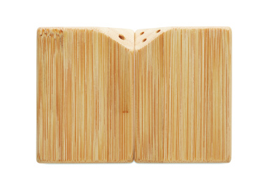 Logotrade meened pilt: Bambusest soola- ja piprakomplekt BOTH