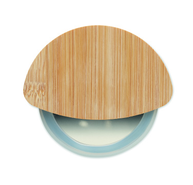 Logotrade firmakingi foto: NAPOL ümmargune bambusest pitsalõikur