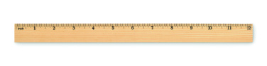 Logotrade firmakingituse foto: RULER30 puidust joonlaud 30cm