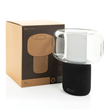 Logo trade ärikingid foto: Lux RCS taaskasutatud plastist 10W kõlar-lamp