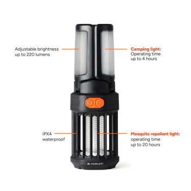 Logotrade firmakingituse foto: Nordic Drift Titan kaasaskantav sääsetõrjevahend valgustiga