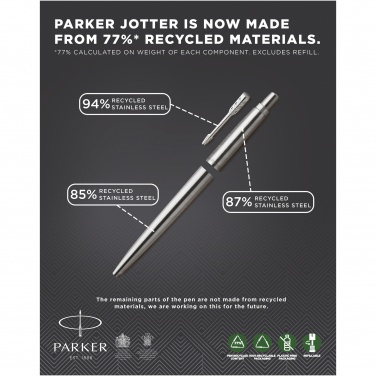 Logotrade mainoslahjat ja liikelahjat tuotekuva: Parker Jotter SS-kuulakärkikynä