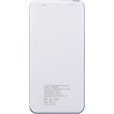 Logo trade mainoslahjat tuotekuva: Langaton Constant-varavirtalähde LED-näytöllä, 10 000 mAh