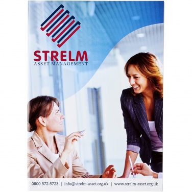 Logo trade liikelahjat mainoslahjat kuva: Desk-Mate®-muistio kannella, A5