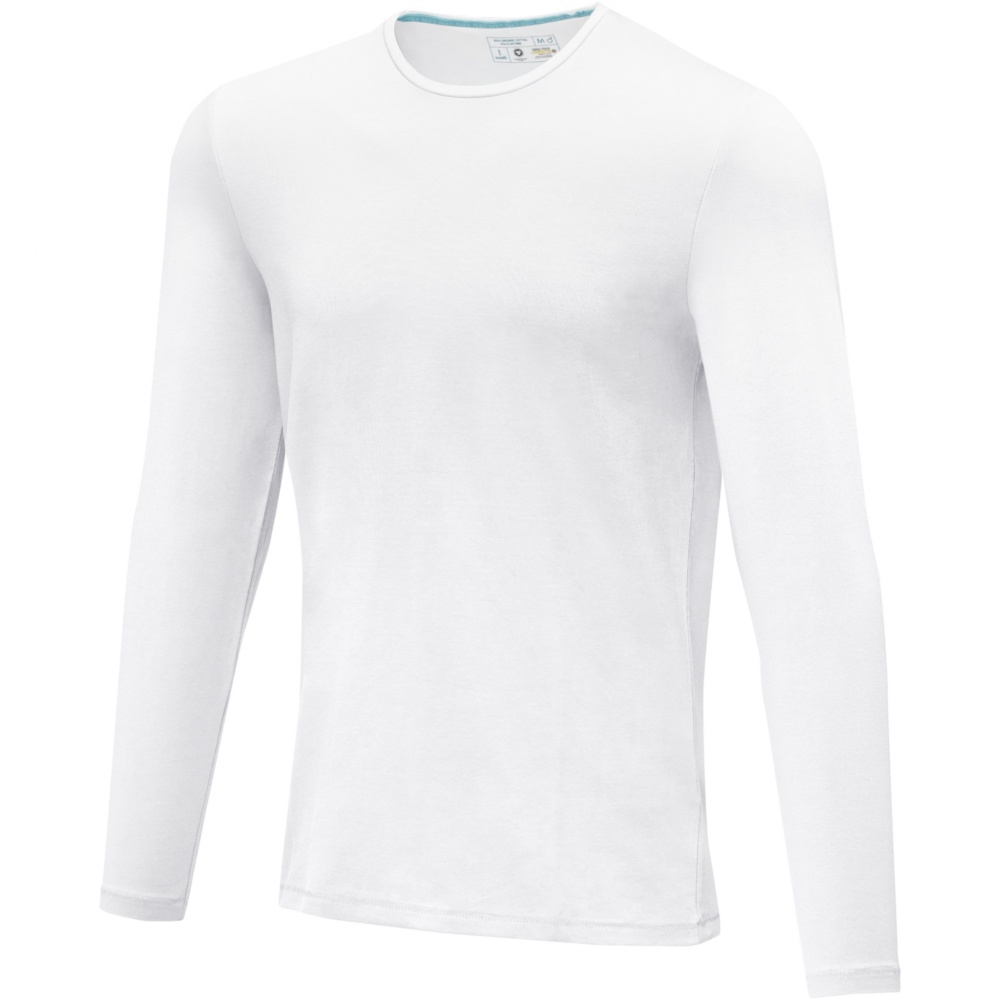 Logotrade mainoslahjat ja liikelahjat tuotekuva: Ponoka long sleeve men's organic t-shirt