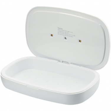 Logo trade liikelahjat mainoslahjat kuva: Capsule älypuhelimen UV-puhdistaja 5 W:n langattomalla latausalustalla