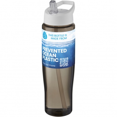 Logotrade liikelahjat mainoslahjat tuotekuva: H2O Active® Eco Tempo 700 ml:n urheilujuomapullo nokallisella korkilla